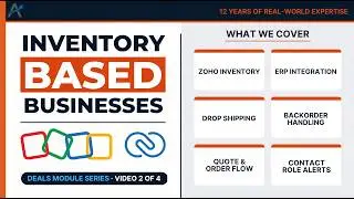Zoho CRM Deals Module for Inventory Businesses: 12 Years of Real-World Expertise