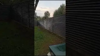 Забор жалюзи