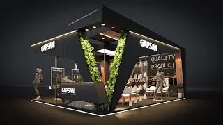 Project #9853 Cloth Stall Design | #careerhacks | #3dsmax and Vray Files for Download