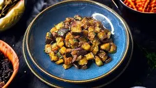 Quick and delicious eggplant Stir-fry | Eggplant stir-fry recipe