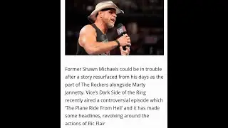 WWE WRESTLER SHAWN MICHEALS ACCUSED OF DATE RAPE INTERVIEW INSIDE #WWE #HBK #SHAWNMICHEALS