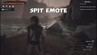 Conan Exiles spit emote location