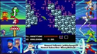 Teenage Mutant Ninja Turtles NES Water Bomb Level Highlights