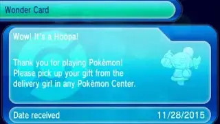 How to get Hoopa in ORAS & XY WITHOUT going to McDonalds!