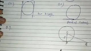 class 10 maths chapter 10 || circle || exercise 10.1 || NCERT || Mathetry