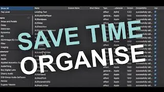 How to: Organise Third Party Plugins in Logic Pro