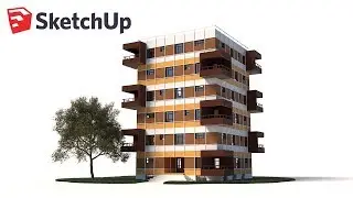How to Model Any House in Sketchup - Architecture Design Tutorial