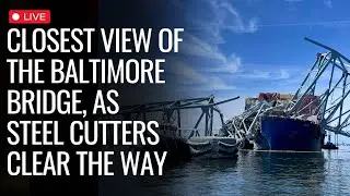 Baltimore Bridge News LIVE | Steel Cutter Crews Remove Debris Of Bridge From The Water | TN World