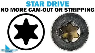 The Star Drive - Types of Screw Drive Styles | Fasteners 101