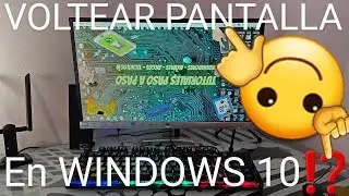 💻🔄 How to ROTATE your PC SCREEN in WINDOWS 10 STEP BY STEP