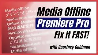 Premiere Pro: Fix “Media Offline” FAST (3 Easy Relink Methods) 2026 Missing media for these clips