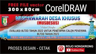 FREE FILE VECTOR | SPANDUK MUSDESUS #coreldraw #filegratis #freefile #vector #cetakbanner #musdes