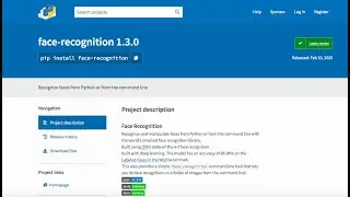 Face Recognition with Web Streaming on Flask Python