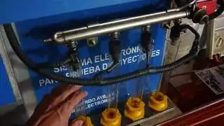 Banco de prueba para Inyectores de Automóviles (Versión III)