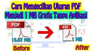 Cara Mengecilkan Ukuran PDF Menjadi 1 MB Gratis Tanpa Aplikasi