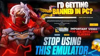 THE END OF PC PLAYERS 🚫 Free Fire BANNED Emulator Players💔 FREE FIRE ID BAN, BLACKLIST PROBLEM IN PC