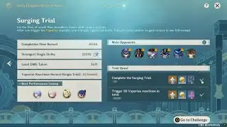 Surging Trial - Misty Dungeon: Realm of Water Day 6 | Genshin Impact Event