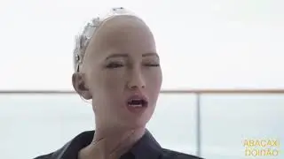 WILL SMITH CONTANDO PIADA PARA ROBÔ SOFIA