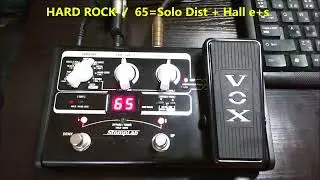 VOX StompLab SL2G Preset Sound Samples (No Talking)