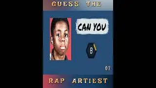 Guess the hip hop artiest by child photo.