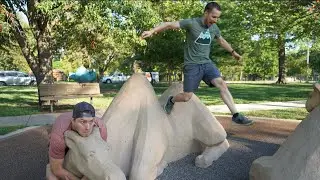 Park Parkour with a Twist