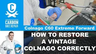 How to Restore a Vintage Colnago Correctly: Colnago C50 Extreme Forward