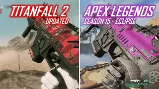 APEX LEGENDS VS TITANFALL 2 - Ultimate Weapon Comparison (Season 15)