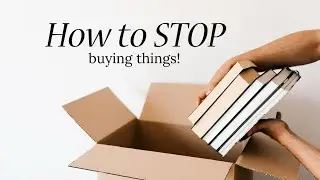 How to stop buying things you don't need
