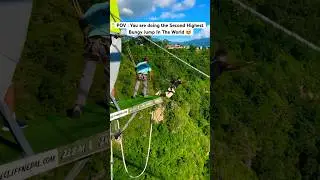This Is World’s Second Highest Bungy Jump 