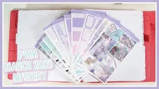 Plan With Me! | Scribble Prints Co March 2023 Mystery