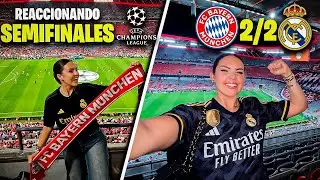 Madridista REACCIONANDO Semifinales Champions rodeada de alemanes😳😬😡🇩🇪🍺🍻