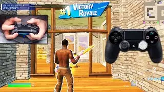 PS4 PRO Controller ASMR 😴 Handcam Fortnite Tilted Zone Wars 🎮
