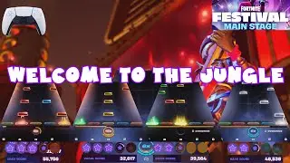 Welcome to the Jungle by Guns N' Roses - Fortnite Festival (August 8th. 2024) (Controller)