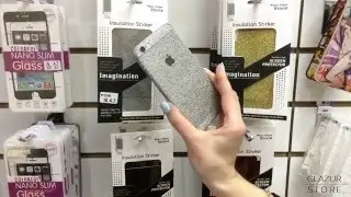 Инструкция.как клеить блестящие пленки на iphone ?