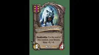 Goldrinn the Great Wolf