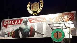 UP Manila CAS Graduation 2017 - Passing the Lamp