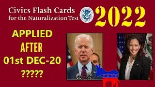 2022 US citizenship naturalisation interview test CIVICS FLASH CARDS Random order