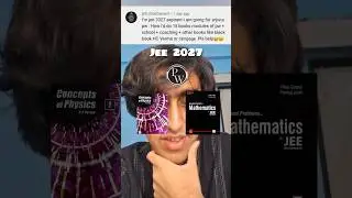 Books for JEE 2027‼️🔥