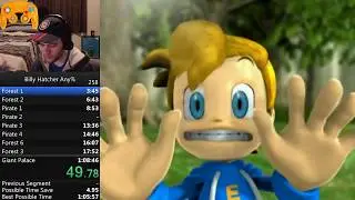Billy Hatcher Any% Speedrun in 