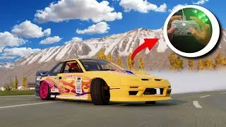 Drifting in BeamNG with a HANDCAM!