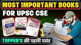 Most Important Books For IAS Exam Preparation | Booklist For UPSC CSE