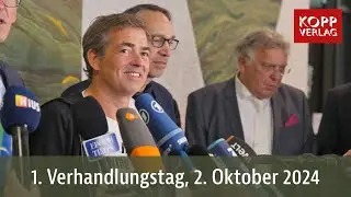 Michael Ballweg: Interview nach dem ersten Verhandlungstag – 02.10.2024