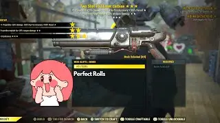 Two Shot V63 Laser Carbine Fallout 76 Perfect Rolls