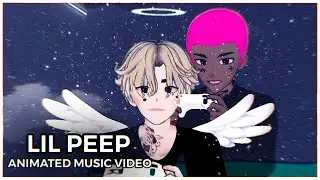 lil peep & lil tracy -  animation (cartoon)