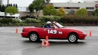 Glenn Ellingston Launching Mark Scroggs' ES Miata