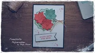 Karte mit dem Produktpaket Pop of Petals / Stampin´ Up!
