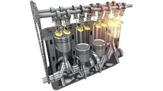 How 4-Stroke Gasoline Engines Work!