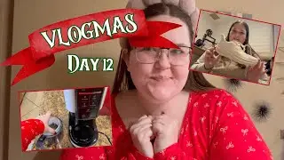 last minute Christmas gift shopping and holiday movie update! | Vlogmas Day 12