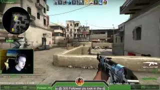 CSGO: eBAT ez 5k in Twitch Stream