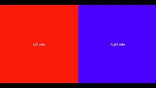 Split screen into two sections responsive  in HTML/CSS (5 Mins)